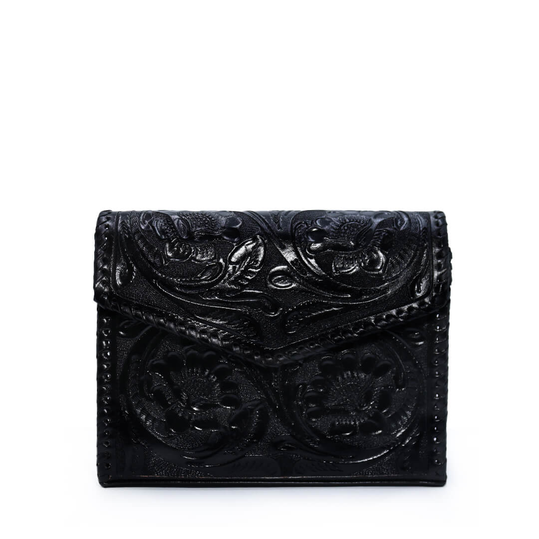 Bolsa Cincelada Negro TH603