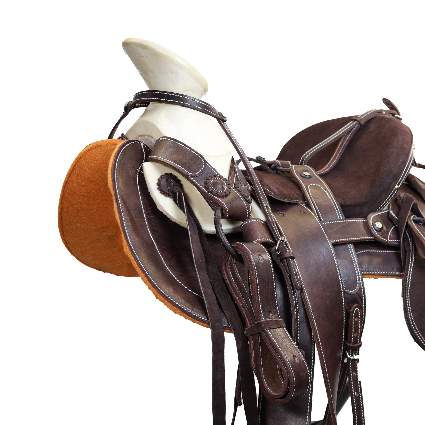 Montura Charra Cola De Pato Cafe HW804