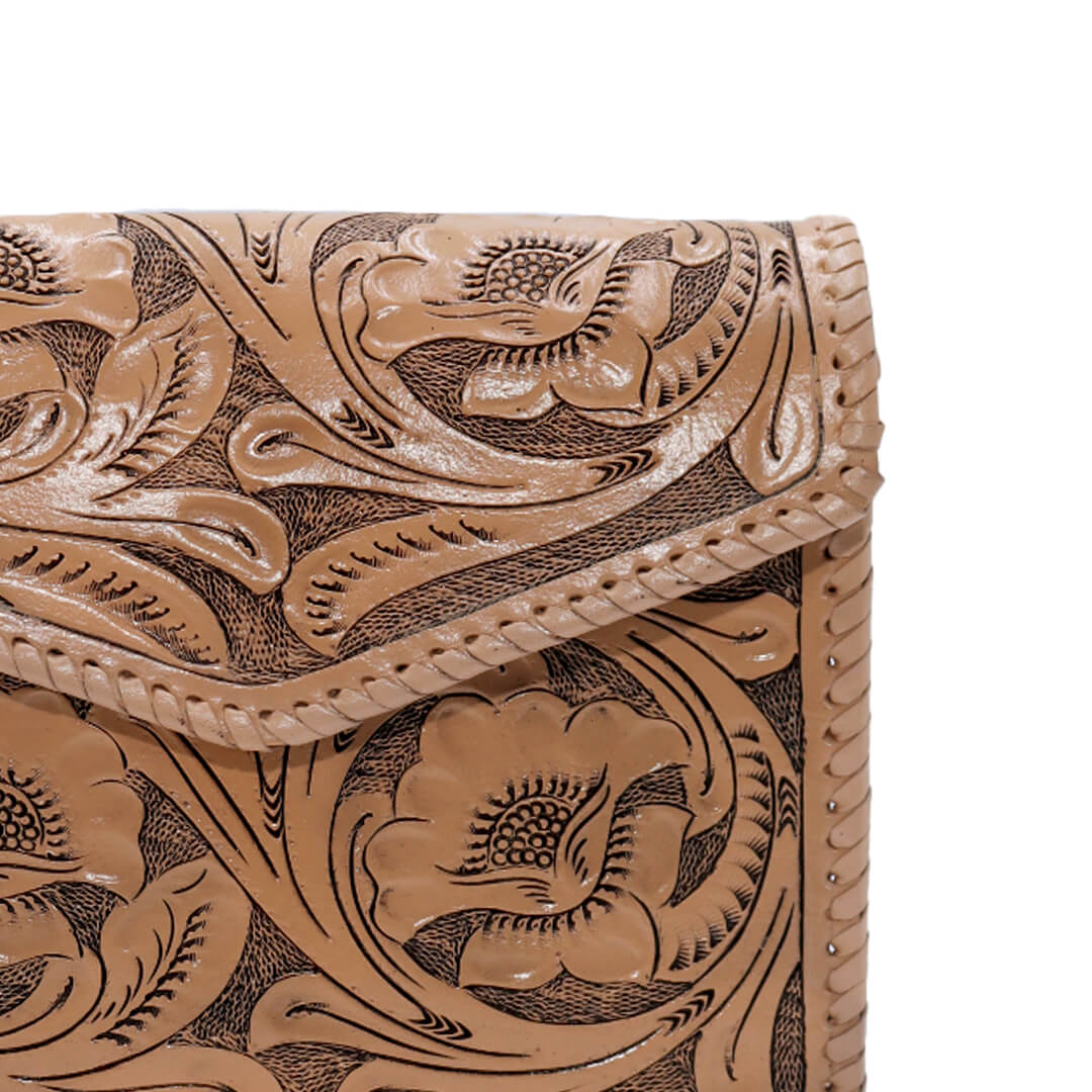 Bolsa Cincelada Natural TH602