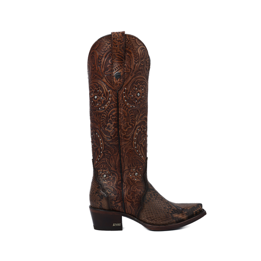 Bota Puntal Pitón Tabaco HW204