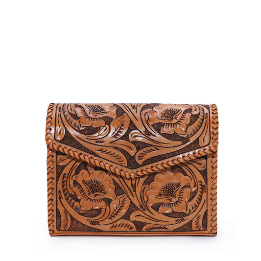 Bolsa Cincelada Miel TH604