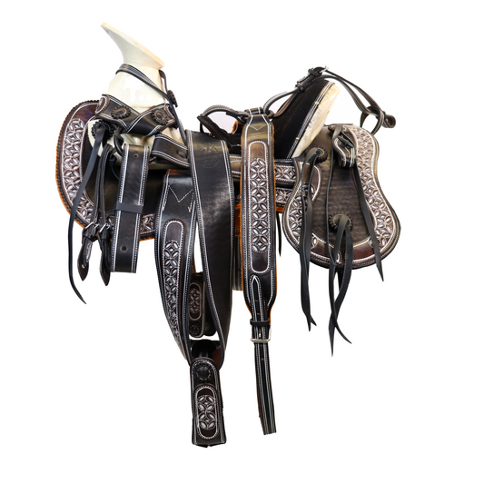 Montura Charra Cola De Pato Cafe HW806