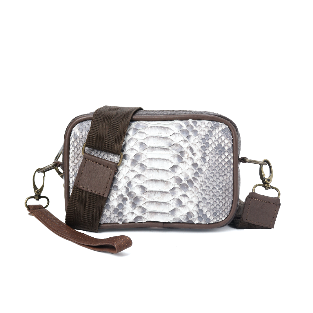 Bandolera en Piel Exótica HW901