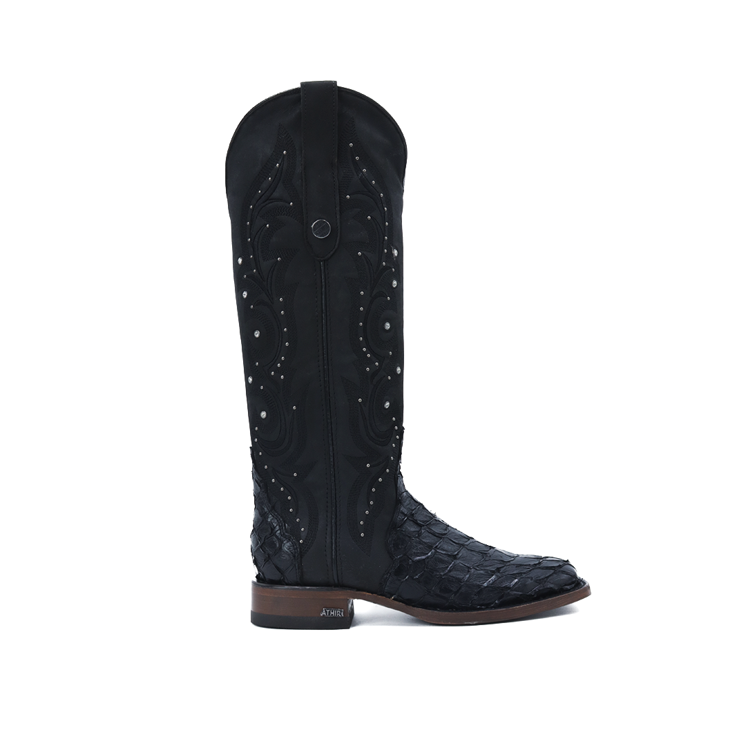 Bota Bulldog Pirarucú Negro HW203
