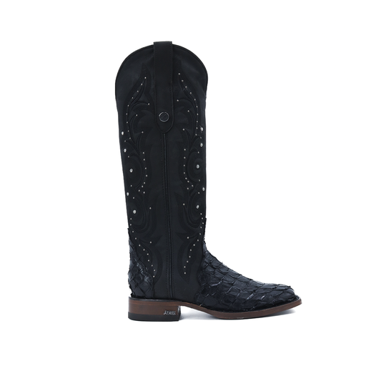 Bota Bulldog Pirarucú Negro HW203