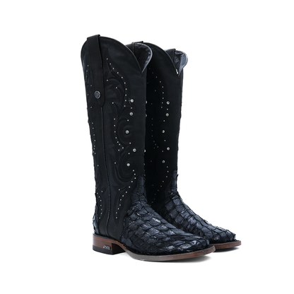 Bota Bulldog Pirarucú Negro HW203