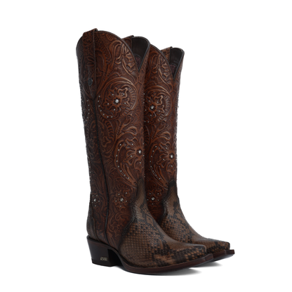 Bota Puntal Pitón Tabaco HW204