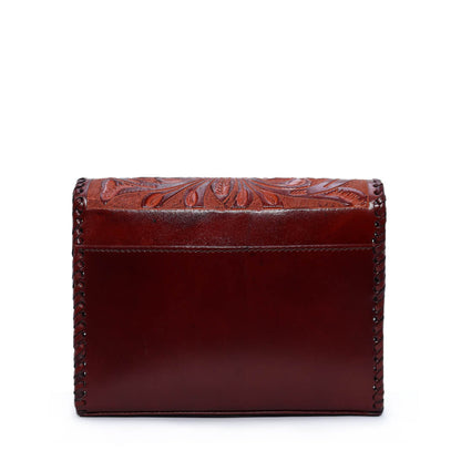 Bolsa Cincelada Coñac TH606