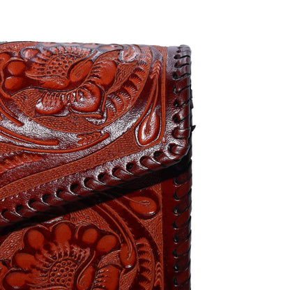 Bolsa Cincelada Coñac TH606
