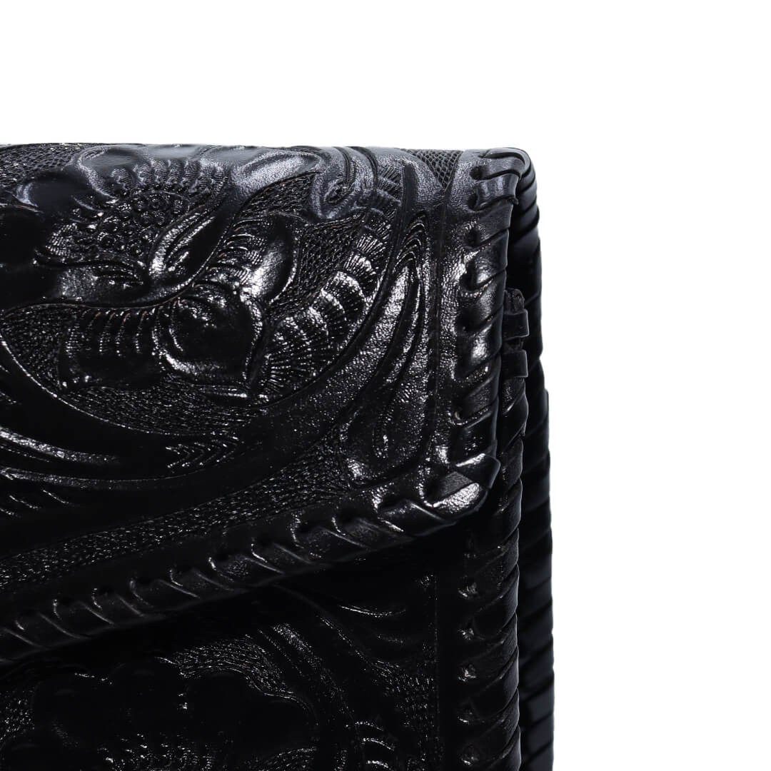 Bolsa Cincelada Negro TH603