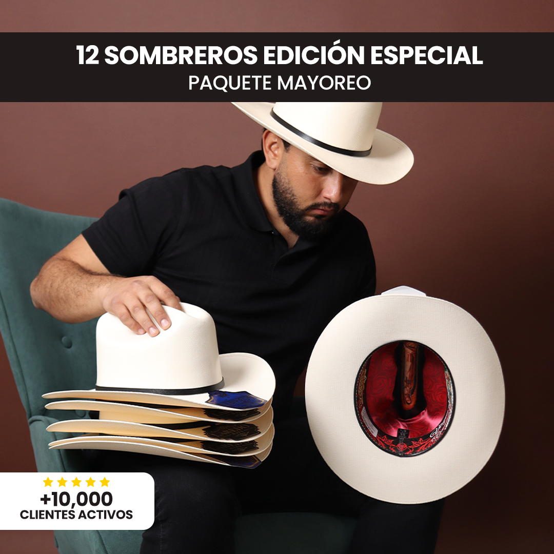 Sombreros Edición Especial | Paquete Mayoreo
